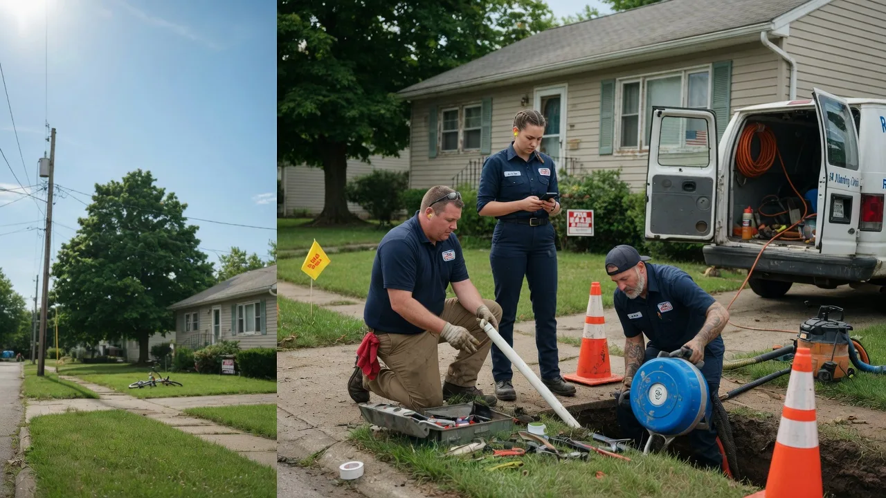 Sewer Line Repair in Aledo, IL near me
